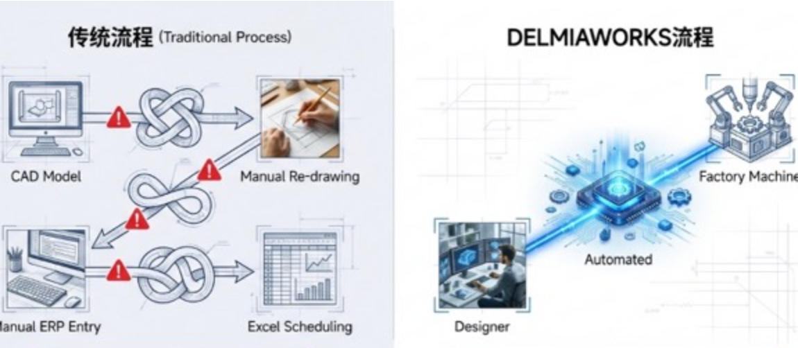һ����άͼ��ͨȫ���̣�DELMIAWORKS ������С���콵����Ч !